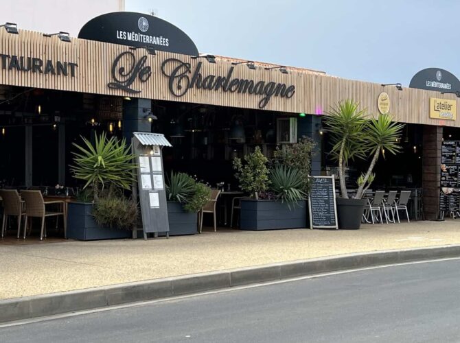 Restaurant Le Charlemagne à Marseillan, France