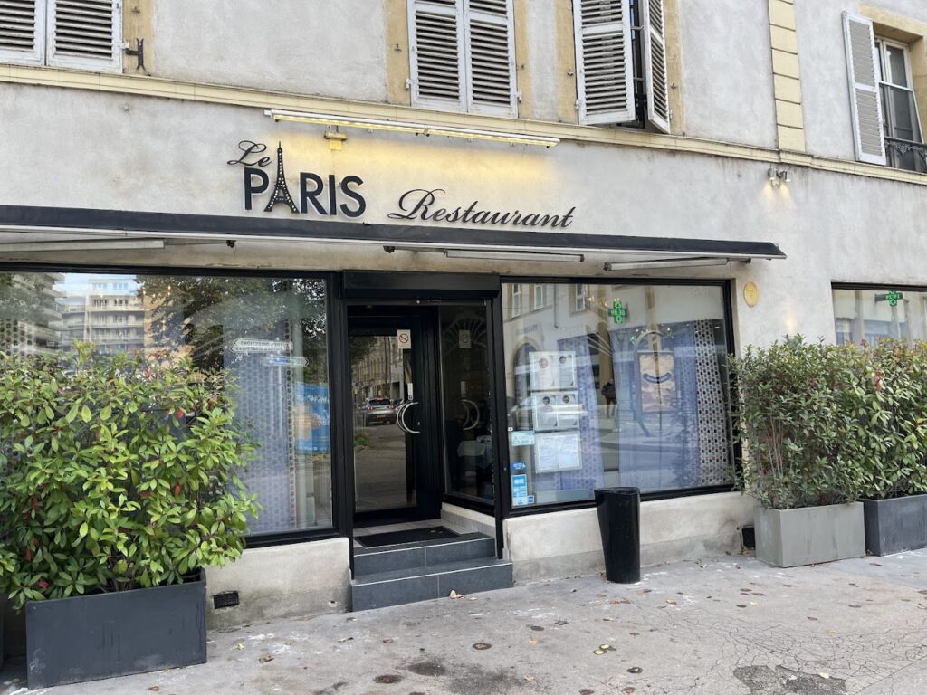 Restaurant Le Paris à Metz, France