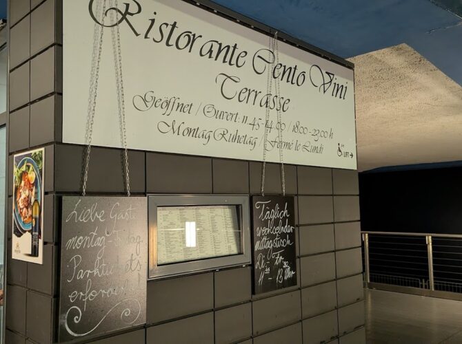 Restaurant Ristorante Cento Vini à Grevenmacher, Luxembourg