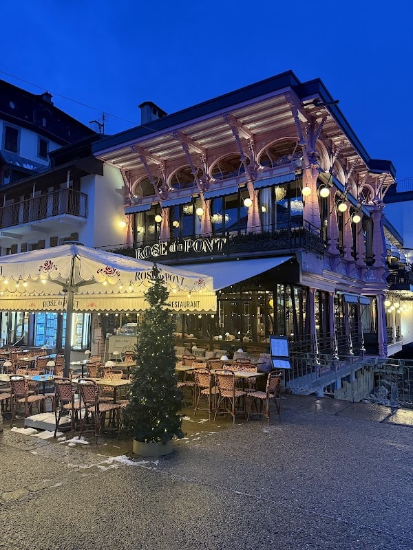 Restaurant Rose Du Pont à Chamonix-Mont-Blanc, France