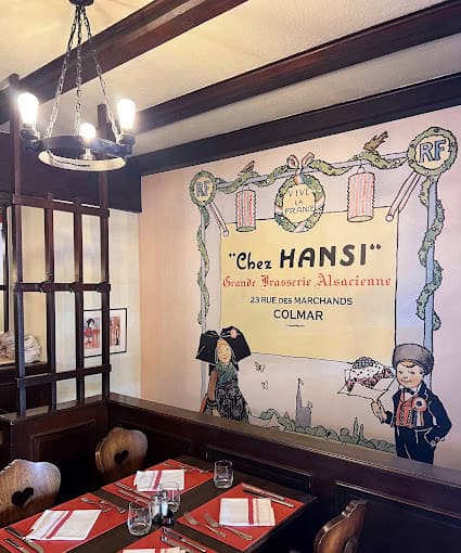 Brasserie Chez Hansi – Restaurant alsacien – COLMAR à Colmar, France
