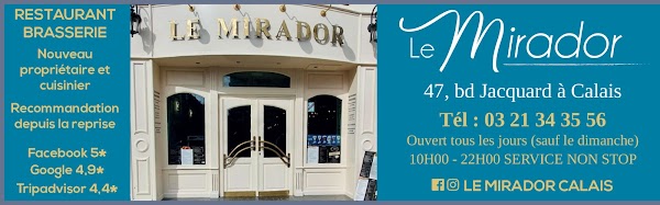 Restaurant Café Le Mirador à Calais, France