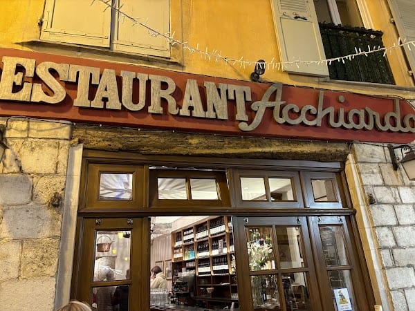 Restaurant Chez Acchiardo à Nice, France