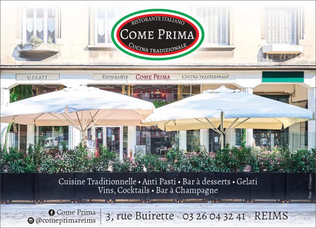 Restaurant Come Prima à Reims, France