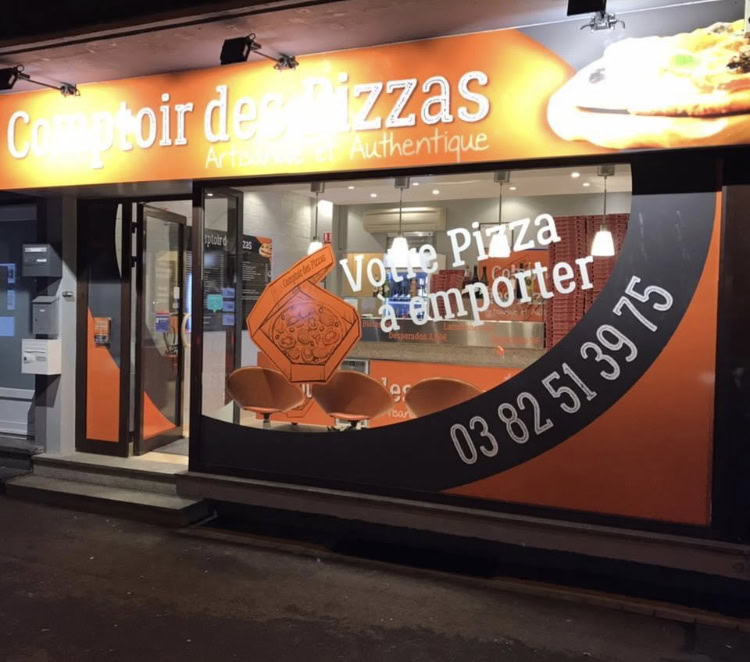 Restaurant Comptoir des pizzas à Thionville, France