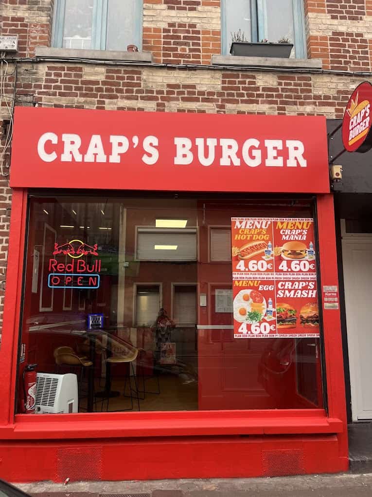 Restaurant Crap’s Burger LILLE à Lille, France