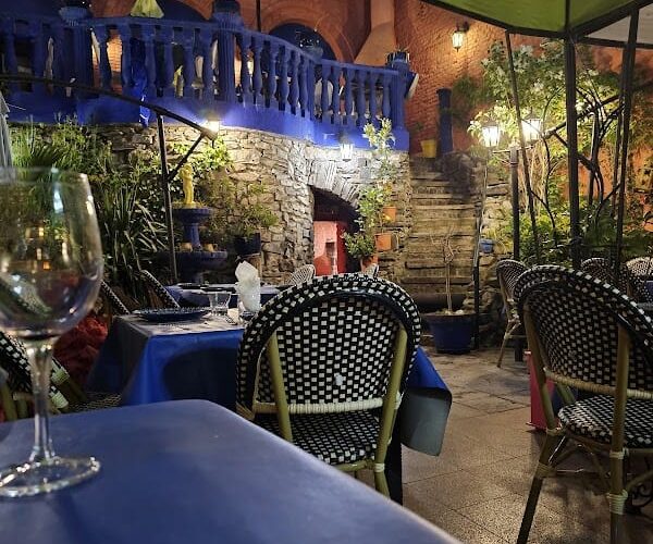 Restaurant Jardin Majorelle à Tournai, Belgique