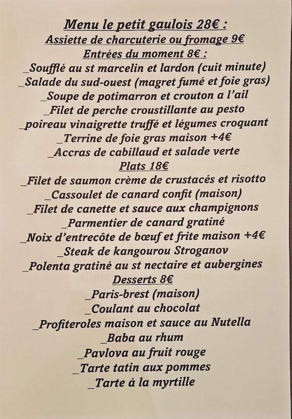 Restaurant La Cantine à Valence, France