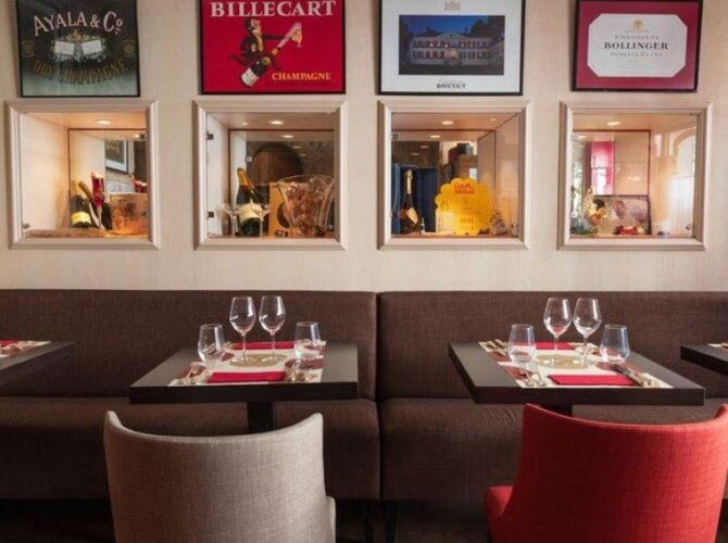 Restaurant La Cave à Champagne à Épernay, France