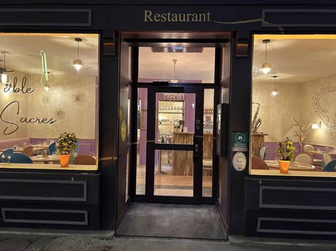 Restaurant La table des sacres à Reims, France