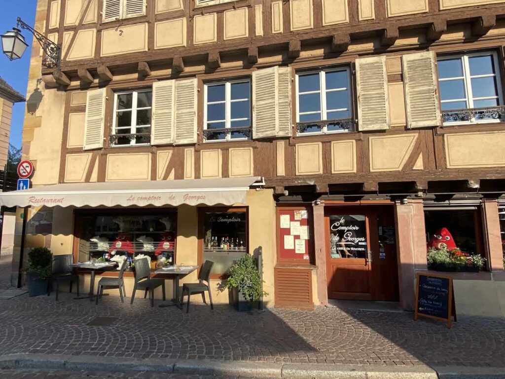 Restaurant Le Comptoir de Georges à Colmar, France