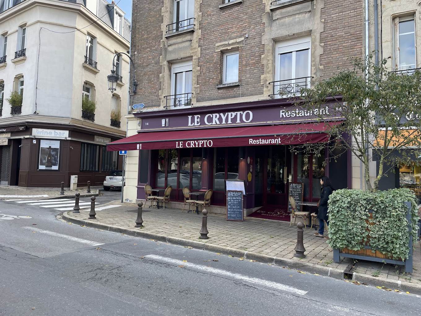 Restaurant Le Crypto à Reims, France