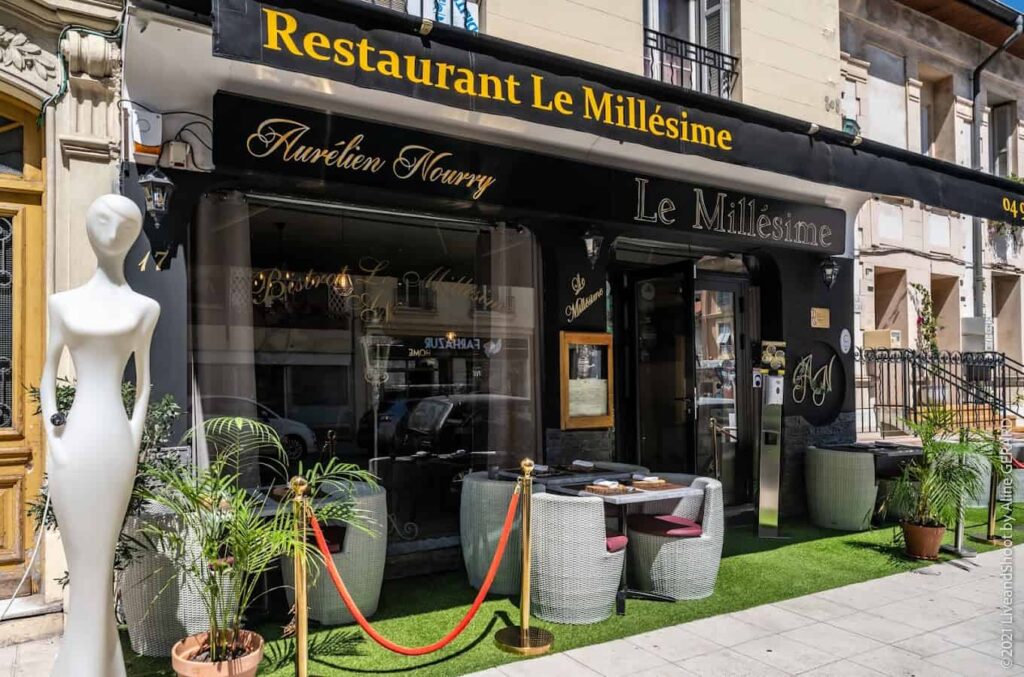 Restaurant Le Millésime à Nice, France