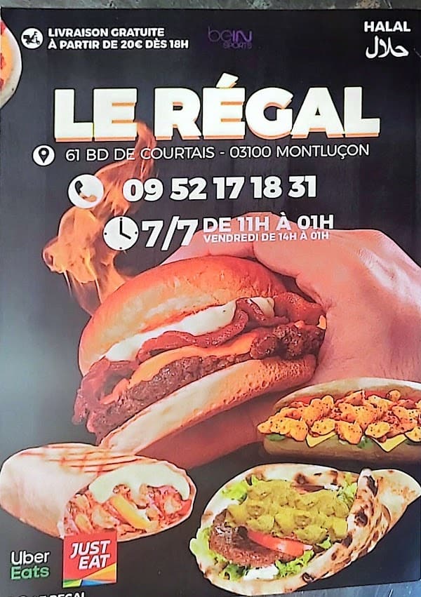 Restaurant Le Regal à Montluçon, France