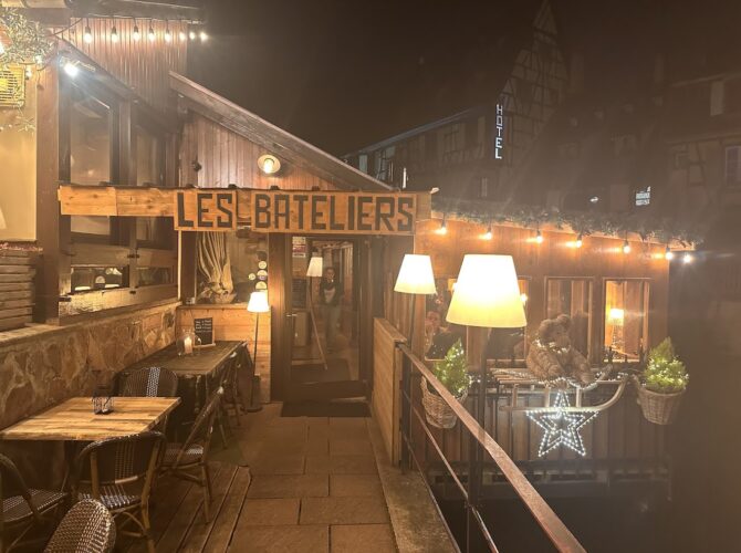 Restaurant Les Bateliers à Colmar, France