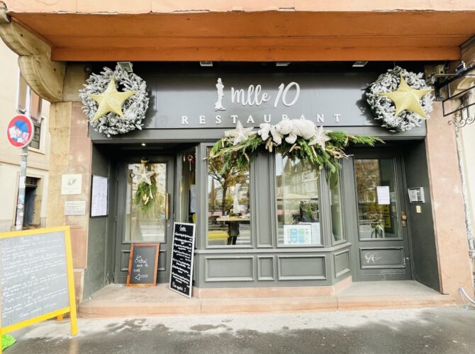 Restaurant Mademoiselle 10 à Strasbourg, France