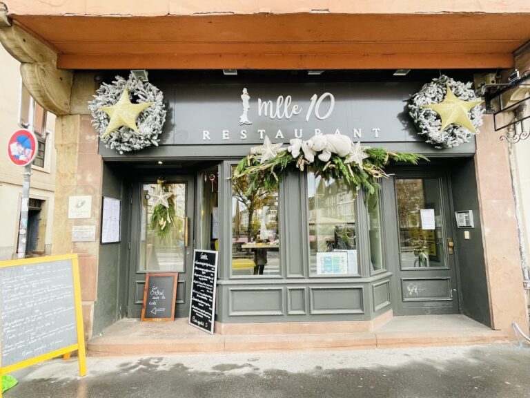 Restaurant Mademoiselle 10 à Strasbourg, France
