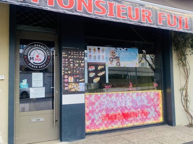 Restaurant MONSIEUR FUJI – SUSHI & BUBBLE TEA à Vandoeuvre-lès-Nancy, France