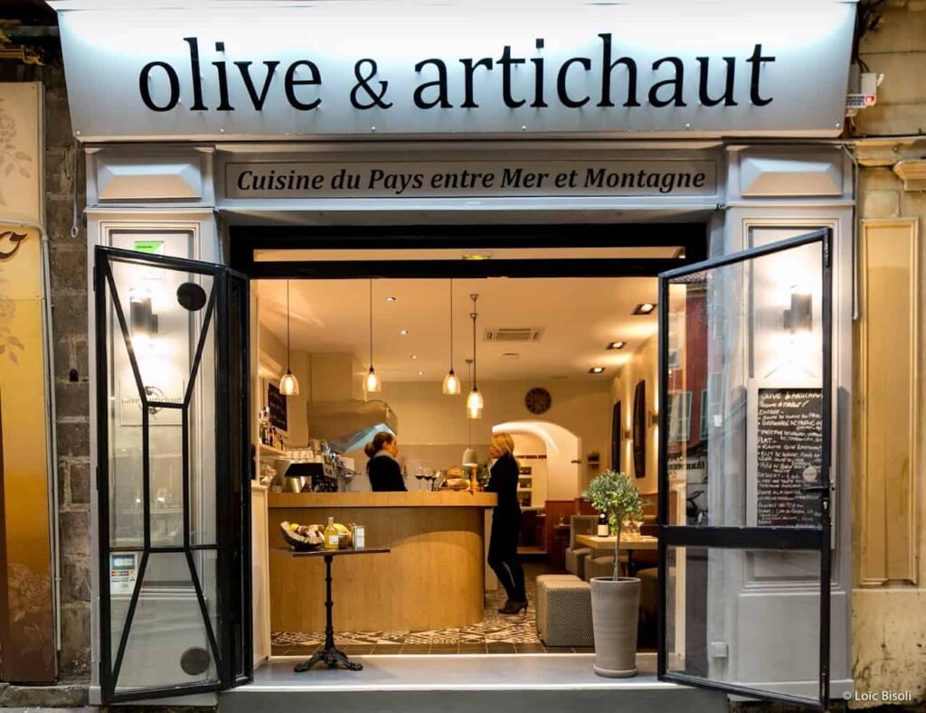 Restaurant Olive&Artichaut à Nice, France