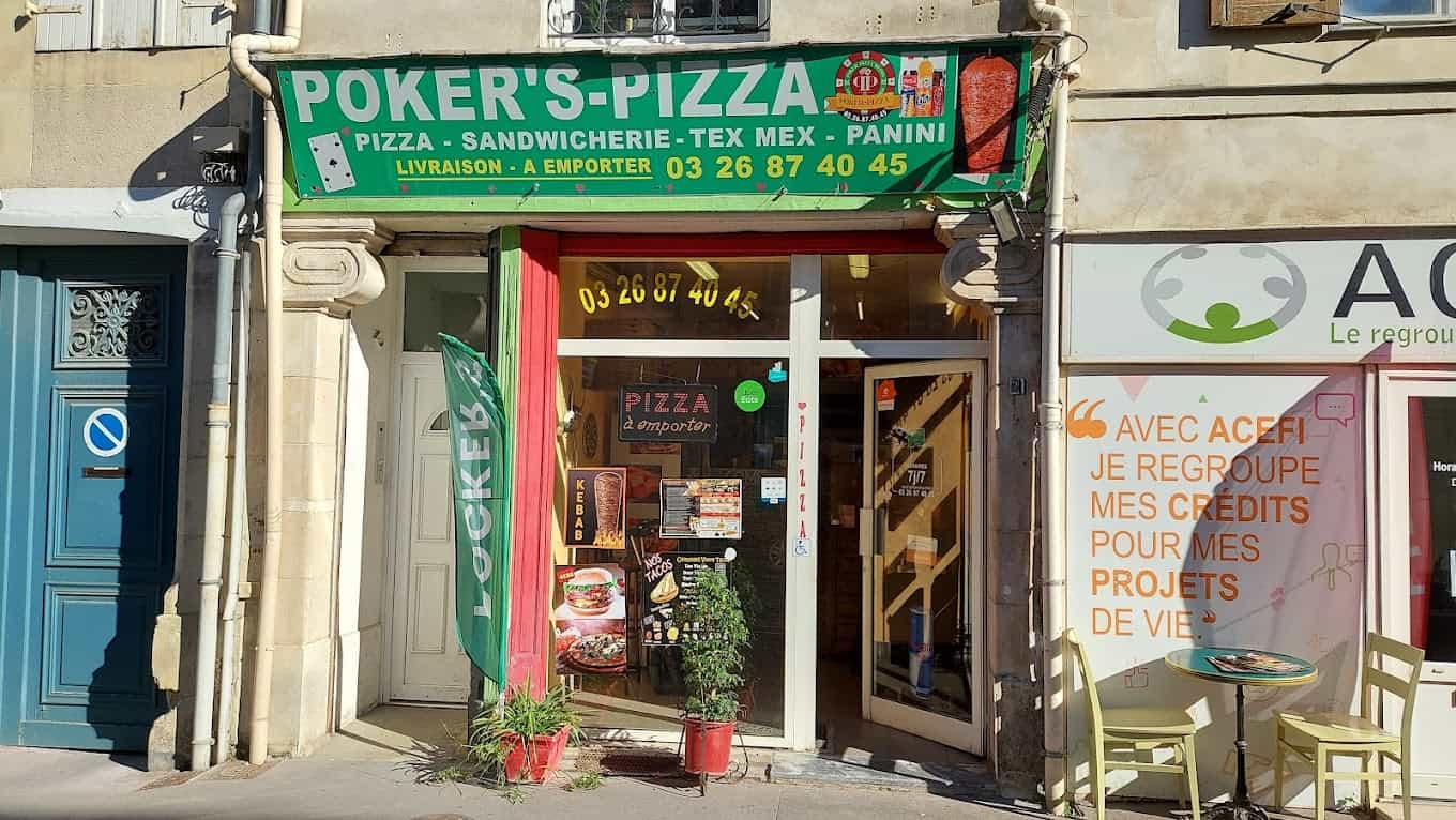 Restaurant POKERS PIZZA à Reims, France