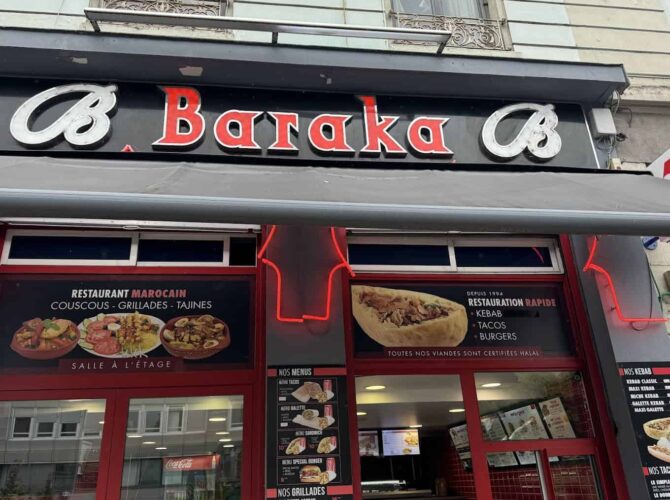 Restaurant Baraka Villeurbanne à Villeurbanne, France