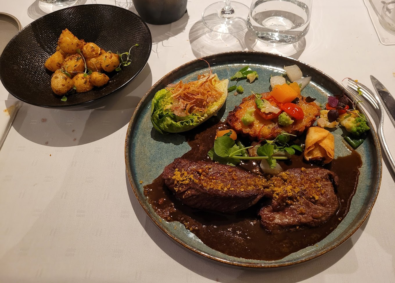 Restaurant De Jangeli à Mondorf-les-Bains, Luxembourg