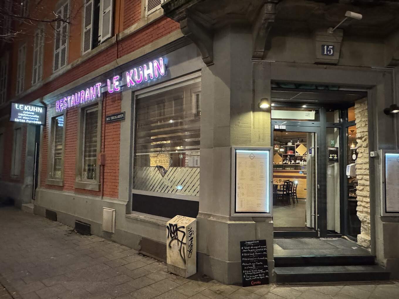 Restaurant Le Kuhn à Strasbourg, France