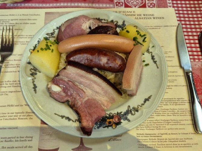 Restaurant Pfeffel à Colmar, France