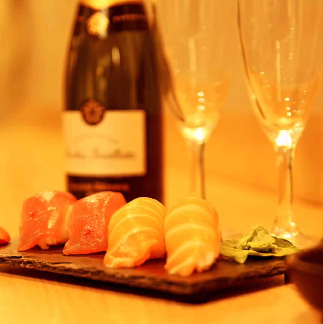 Restaurant Sushi & champagne à Épernay, France