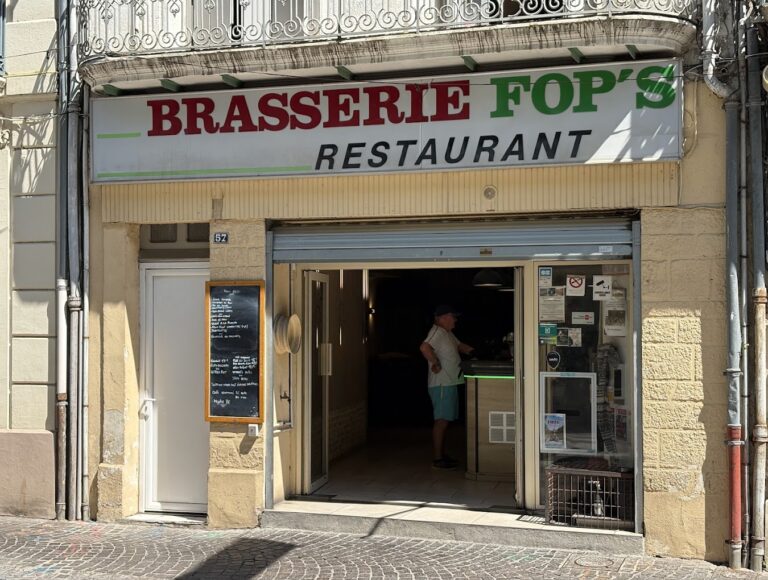 Restaurant Brasserie Fop’s Sérignan à Sérignan, France
