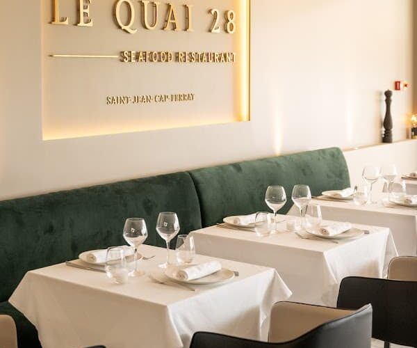 Restaurant Le Quai 28 à Saint-Jean-Cap-Ferrat, France