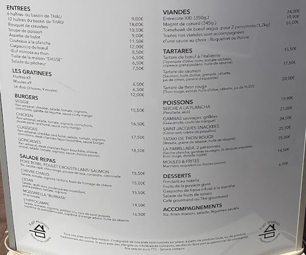 L’Hippocampe Restaurant Balaruc à Balaruc-les-Bains, France