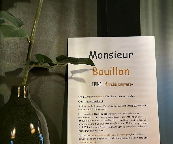 Restaurant Monsieur Bouillon à Épinal, France