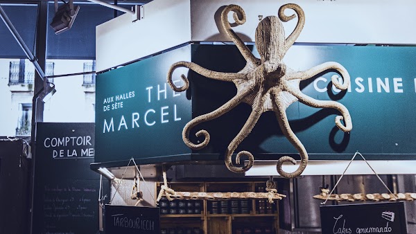 Restaurant The Marcel aux Halles de Sète à Sète, France