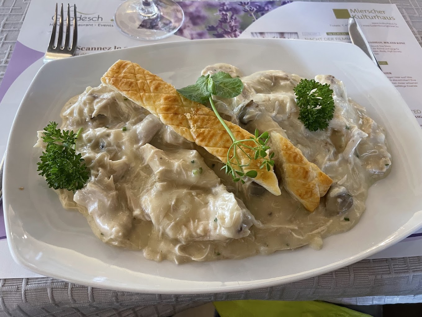 A Guddesch Restaurant à Mersch, Luxembourg