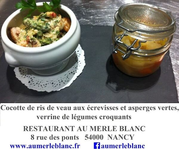 Restaurant AU MERLE BLANC à Nancy, France
