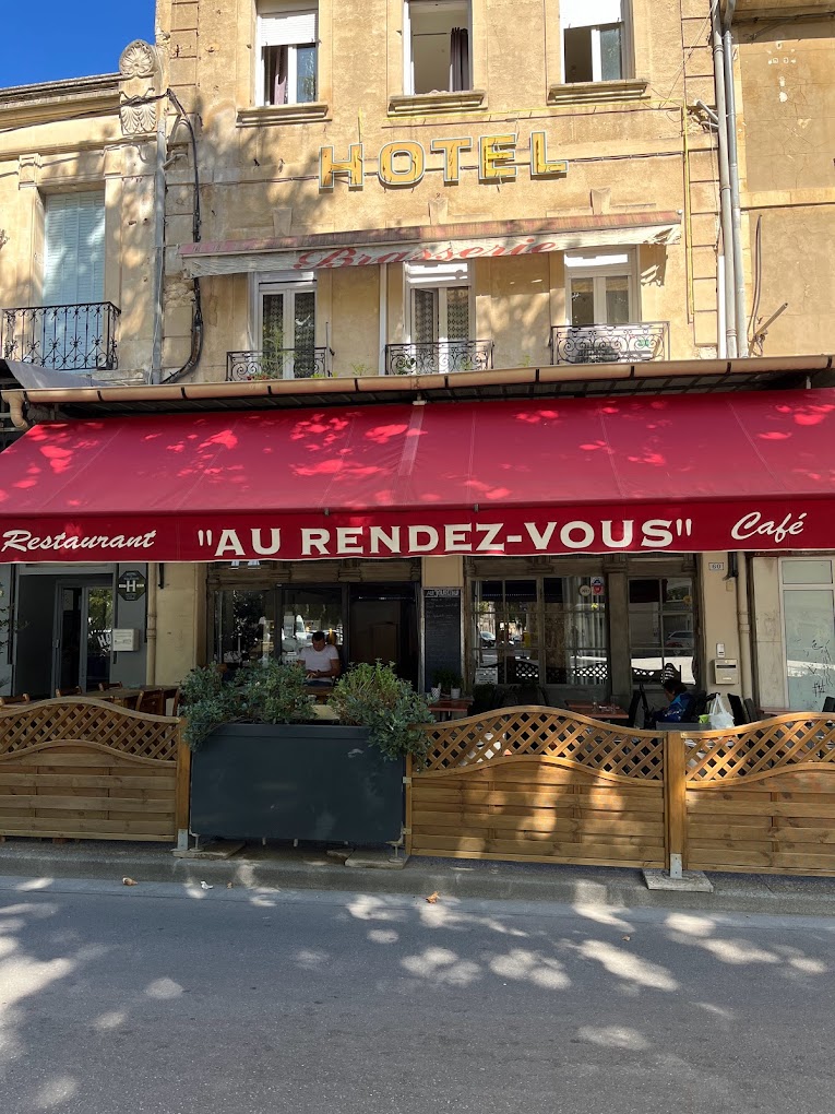 Restaurant ”Au Rendez-Vous” à Cavaillon, France