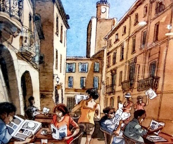 Restaurant Au Suisse d’Alger à Uzès, France