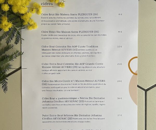 Restaurant Bernadette à Paris, France