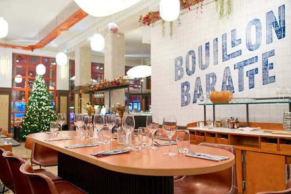 Restaurant Brasserie Bouillon Baratte : institution lyonnaise à Lyon, France