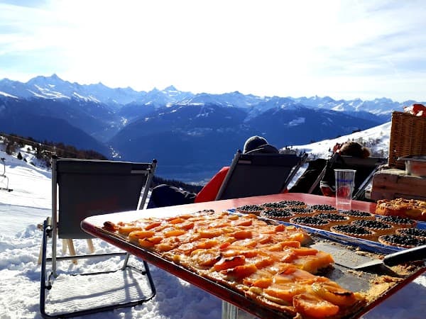 Restaurant Cabane des Taules à Crans-Montana, Suisse