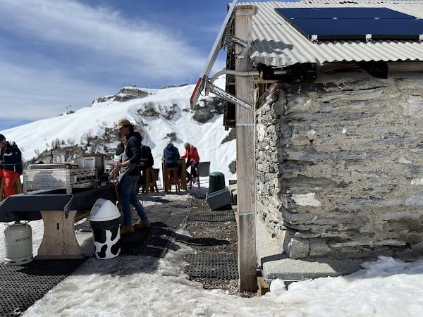 Restaurant Cabane des Taules à Crans-Montana, Suisse