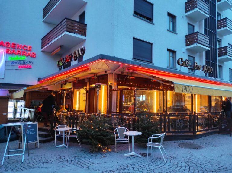 Restaurant Café-Bar 1900 à Crans-Montana, Suisse
