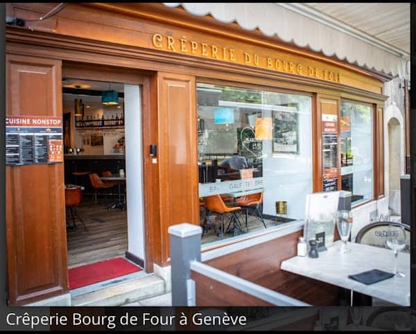 Restaurant Crêperie du Bourg-de-Four à Genève, Suisse