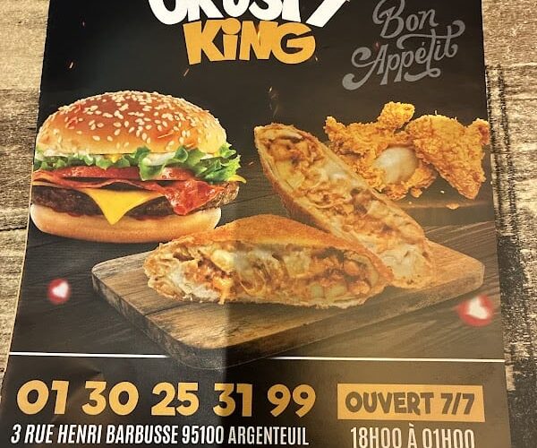 Restaurant Crusty King à Argenteuil, France