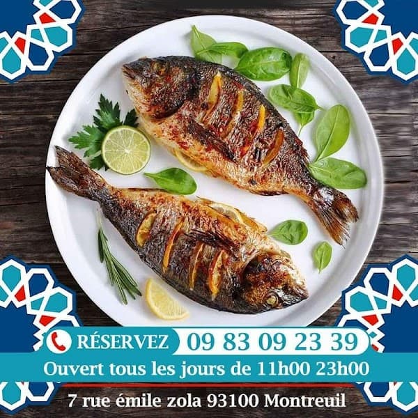 Restaurant Dar Zamen Montreuil à Montreuil, France