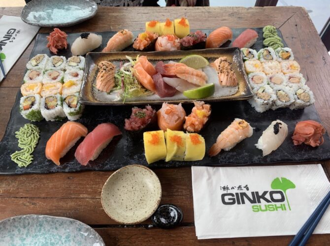 Restaurant Ginko Sushi à Strassen, Luxembourg