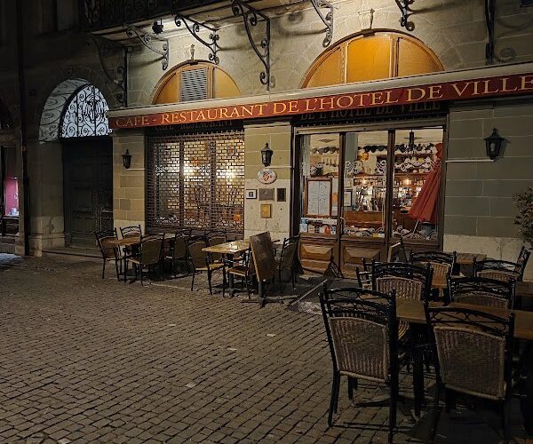 Restaurant Hôtel-de-Ville à Genève, Suisse