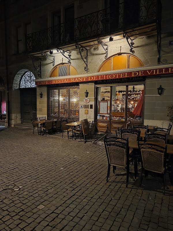 Restaurant Hôtel-de-Ville à Genève, Suisse
