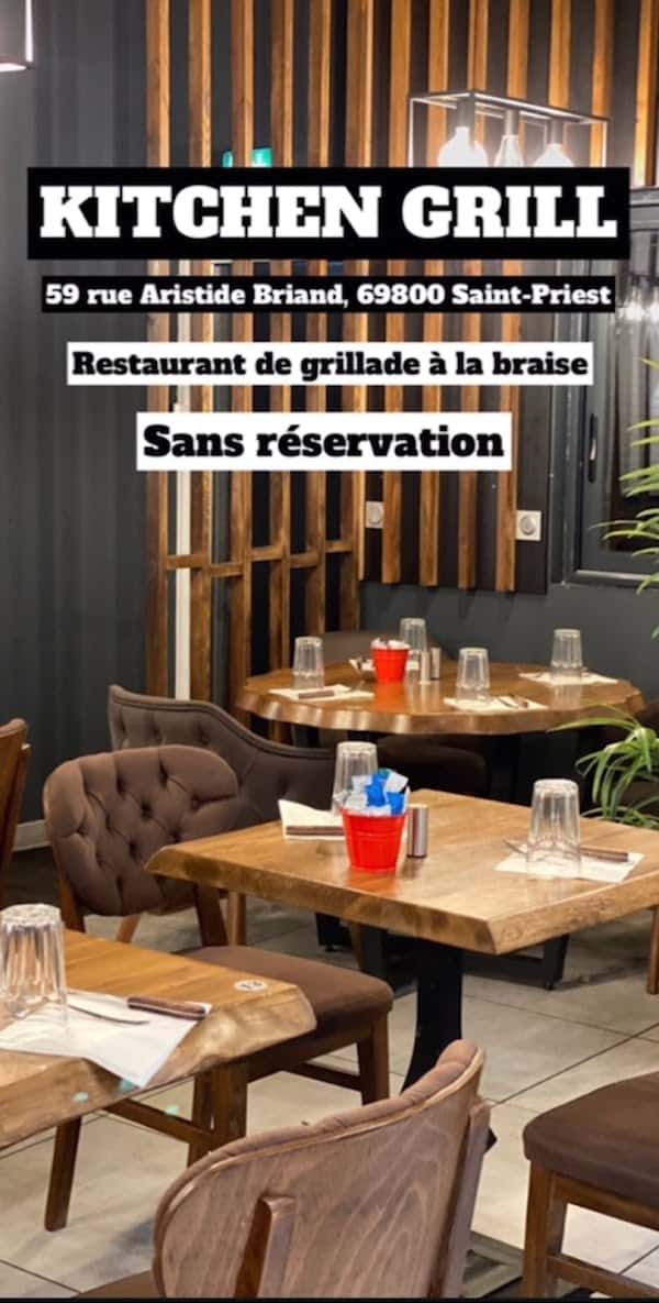 Restaurant KITCHEN GRILL à Saint-Priest, France